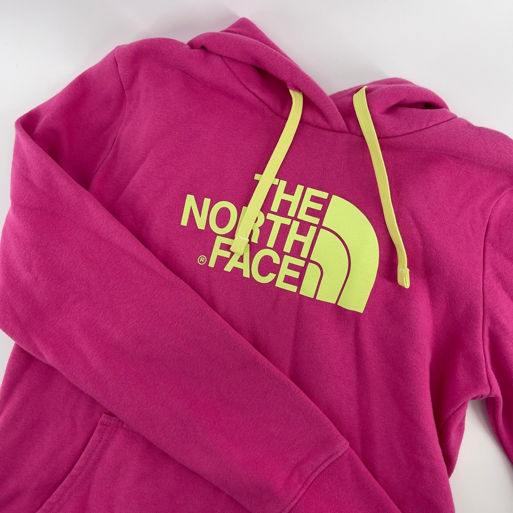 The North Face Women's Pink Hoodie Pullover Sweatshirt S Activewear